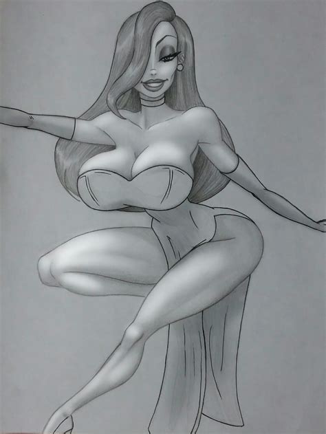 Jessica Rabbit Pin Up By Muted Fox Hentai Foundry