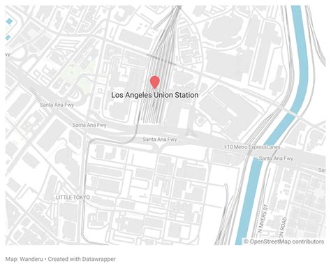 30 Map Of Union Station Los Angeles Online Map Around