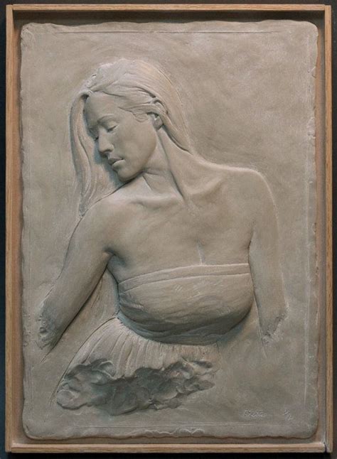 Woman Bas Relief Sculpture Limited Edition By SuttonBettiSculpture