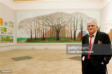 David Hockney Painting Unveiled At The Royal Academy Photos And Premium