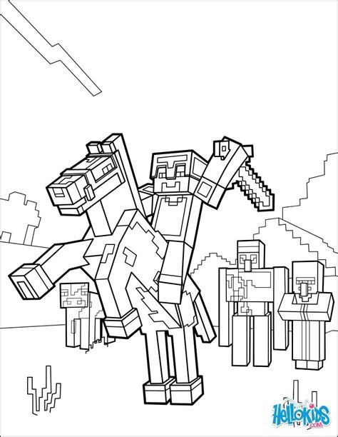 Minecraft Coloring Pages at GetColorings.com | Free printable colorings