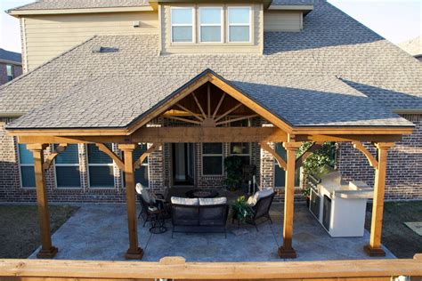 Patio Cover Pitched Roof With Gable Extreme Woodcare And Outdoor Living