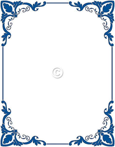 Free Free Blue Borders And Frames Download Free Free Blue Borders And