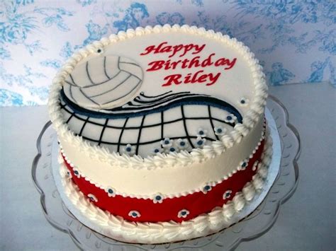 Some Cool Volleyball Themed Cake Ideas