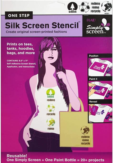 Simply Screen Silk Screen Stencils Eco Elements