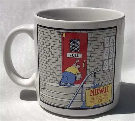 Vintage 1986 Gary Larson The Far Side Coffee Mug Midvale School For The