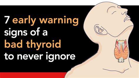 7 Early Warning Signs Of A Bad Thyroid To Never Ignore Thyroid Anti