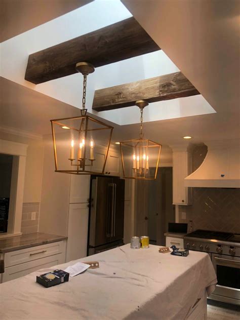 Amazing gallery of interior design and decorating ideas of ceiling beams in bedrooms, living rooms, dining rooms, laundry/mudrooms. Custom wood ceiling beams NJ Decorative Boxed Covering ...