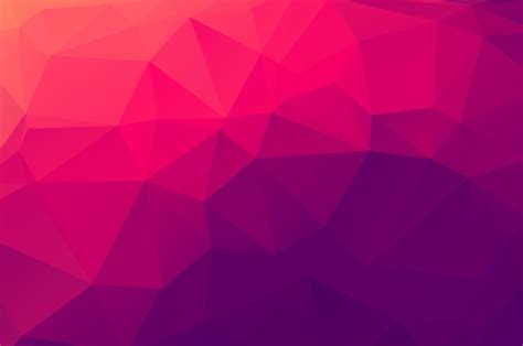 Abstract Multicolor Low Poly Crystal Background Polygon Design Pattern