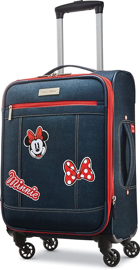 Review American Tourister Disney Softside Luggage With Spinner Wheels