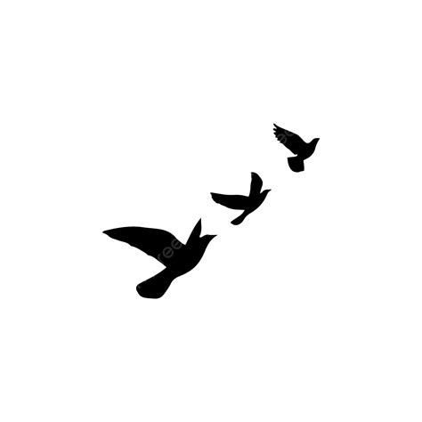Gambar Desain Siluet Burung Terbang Burung Burung Siluet Burung