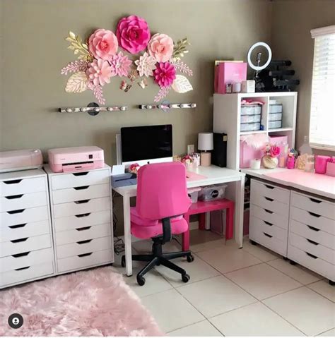 12 Pretty Pink Office Ideas The Wonder Cottage