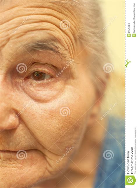 Old Woman Face Stock Photo Image Of Aged Detail Grandma 29578324