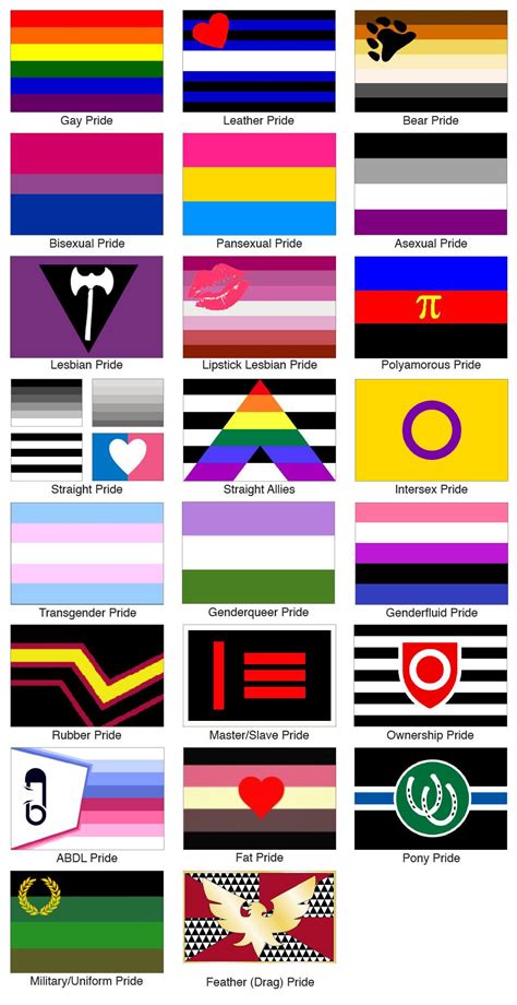 Lgbtq Flags Meanings And Names