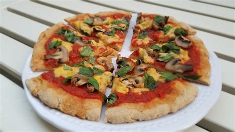Delicious homemade flatbread pizza recipe delivers a soft or crispy crust pizza with little fuss. Flatbread Pizza Premium PD Recipe - Protective Diet