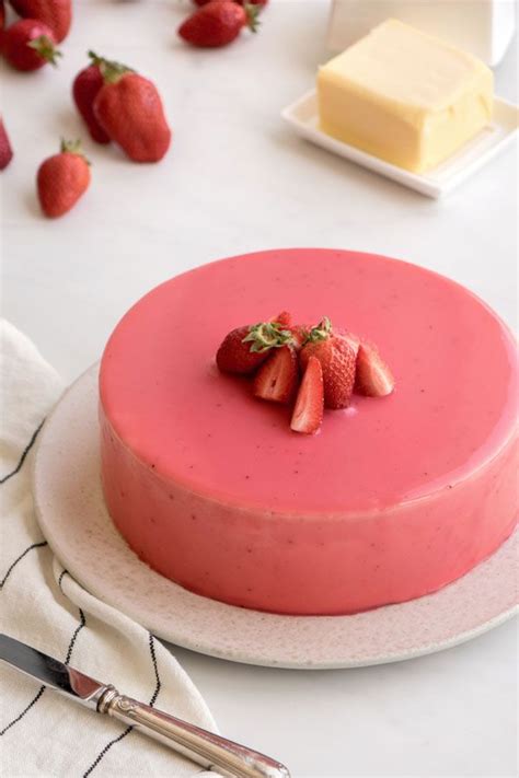 Entremets Fraises Et Vanille Empreinte Sucree Recette Avec Des Fraises