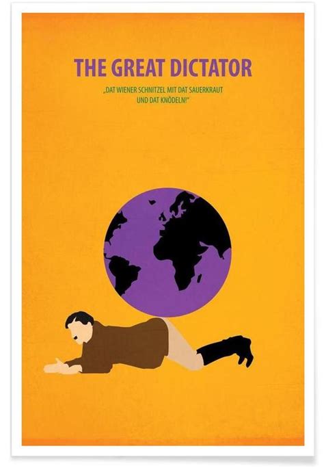 The Great Dictator Poster JUNIQE