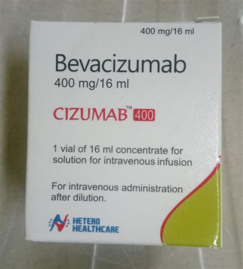 Bevacizumab Injection Hetero Healthcare Ltd 16 Ml At Rs 22000 In Chennai