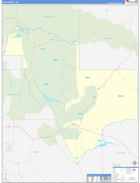 Maps Of Gila County Arizona