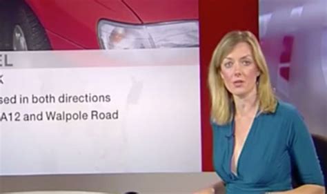 Reporter Wears Plunging Neckline On Bbc Look East Life Life And Style