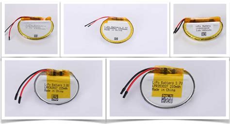 Our Round Lipo Batteries Range In Diameter From 30 Mm To 50 Mm