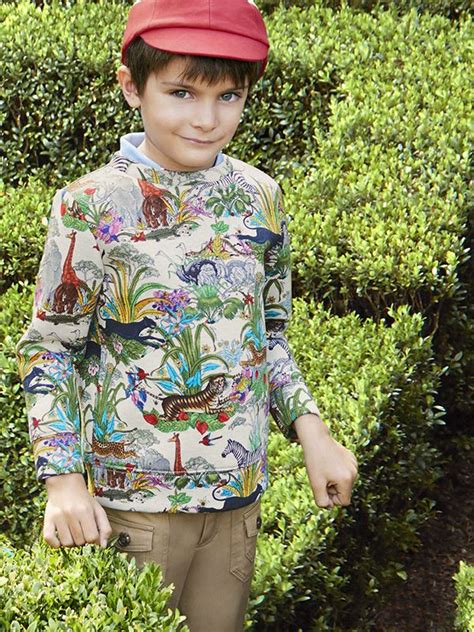 A Look From The Gucci Childrens Spring Summer 2017 Collection Kids