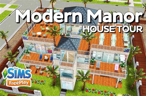 Sims Freeplay Modern House