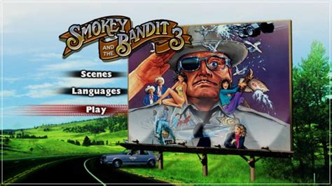 Smokey And The Bandit Part 3 1983 DVD Menus