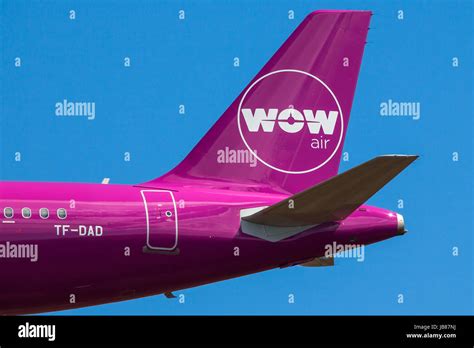 WOW Air Logo Stock Photo Alamy