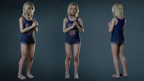 Sherry Birkin Summertime Hair Only Mod Resident Evil 17680 Hot Sex Picture