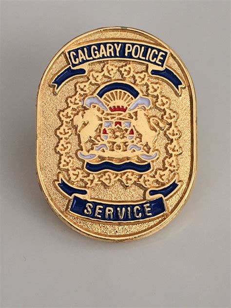 Calgary Police Service Pin-Calgary Police Jewelry-Calgary 