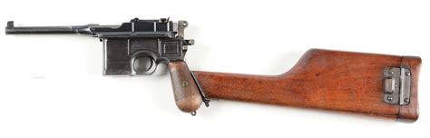 Lot Detail C Mauser Oberndorf C96 Broomhandle Semi Automatic Pistol