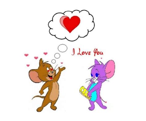 Tom And Jerry Love Wallpaper