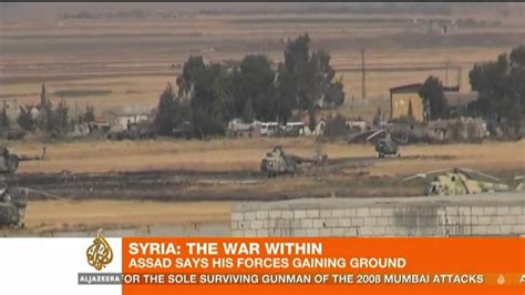 assad says syrian forces gaining ground youtube