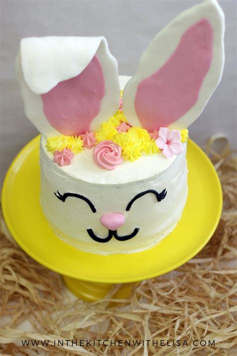 Easy To Make Cute Easter Bunny Cake Detailed Step By Step Tutorial