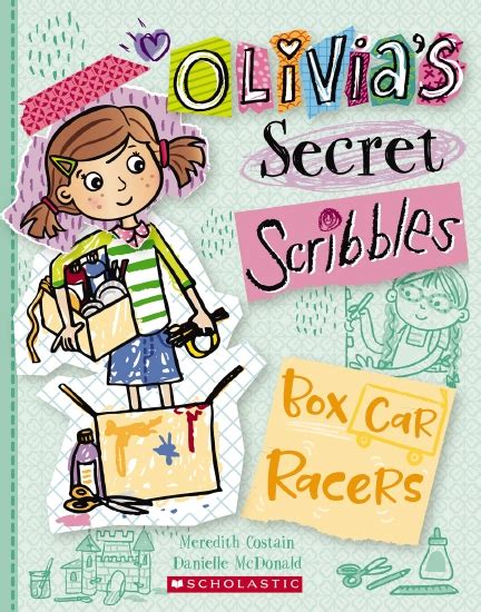 Product Olivias Secret Scribbles 6 Box Car Racers Book School