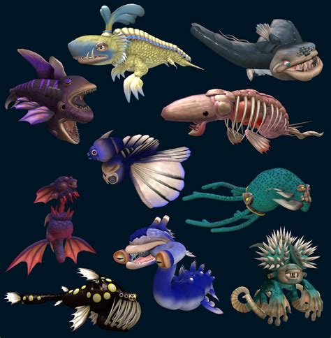 Spore Sea Monsters By Monster Man 08 On Deviantart