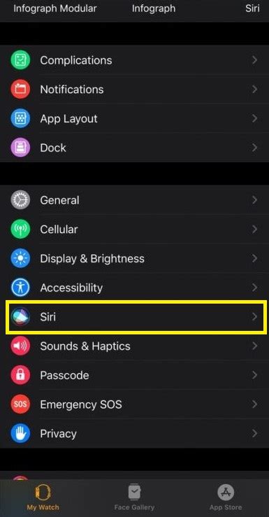 How To Turn Off Siri On Apple Watch 2 Ways Appuals