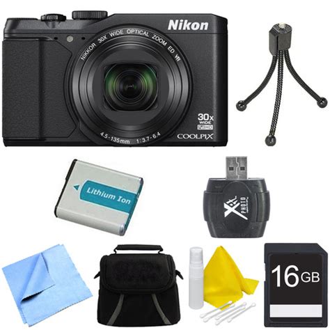 Nikon Coolpix S9900 16mp Hd 1080p 30x Opt Zoom Digital Camera Black