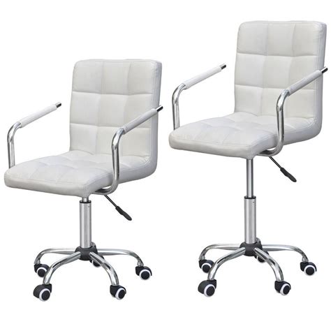 Plexiglass desks and office chairs give your home office a sunny, optimistic look and give you the mental clarity needed to be productive. Modern Office Executive PU Leather Swivel Armrest Chair ...
