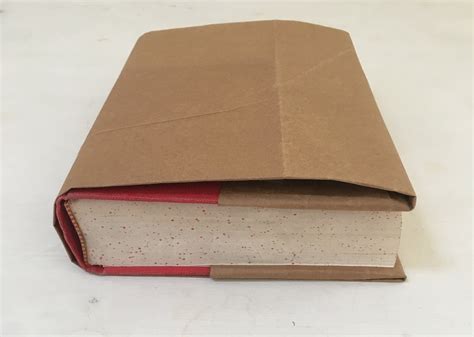 How To Make A Book Cover From A Paper Grocery Sack Ross Wallace