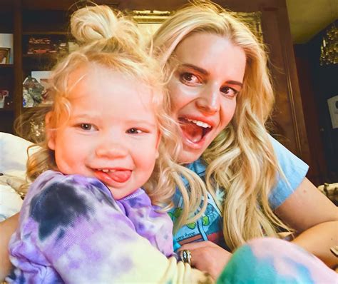 Jessica Simpson Eric Johnsons Daughter Birdies Cutest Pics