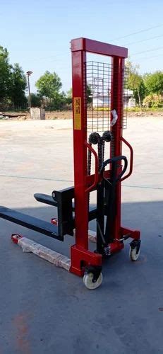 Sre 1000kg Hydraulic Manual Stacker For Material Handling Rs 47000