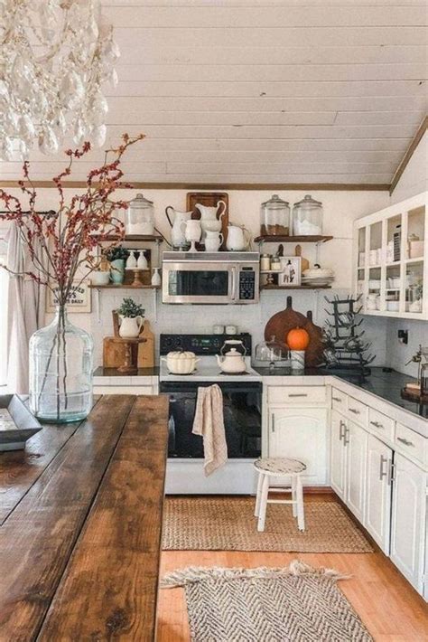 37 Farmhouse Kitchen Design Ideas With Bohemian Vibes Homemydesign
