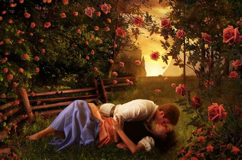 Download Romantic Love Wallpaper Couple By Andreajones Love Kissing Wallpapers Kissing