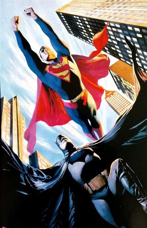 Superman And Batman By Alex Ross Superman