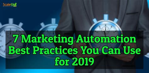 Header Image Of The Blog Title 7 Marketing Automation Best Practices