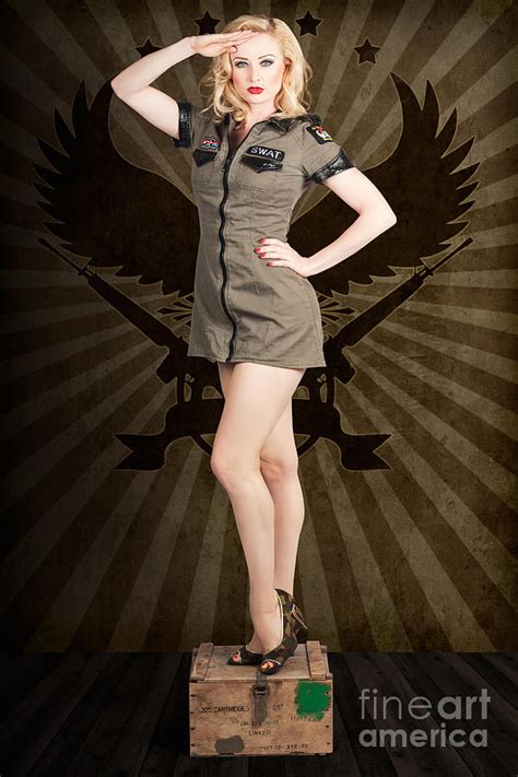 Army Pin Up Girl Costume