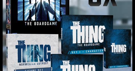 The Thing The Boardgame By Pendragon Game Studio Srl Retailer Boxes