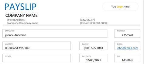 Sample Payslip Malaysia Excel Payslip Template In Excel Build A Free